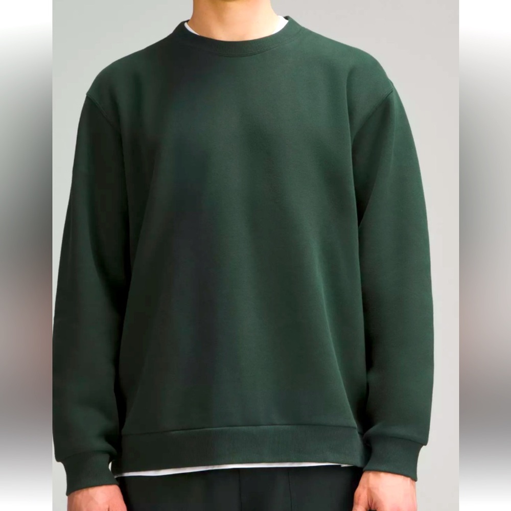 Lululemon Steady State Crew Sweatshirt Sz M. legacy Green. NWT